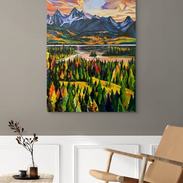 Lake Dillon Sapphire Point  Giclée Canvas