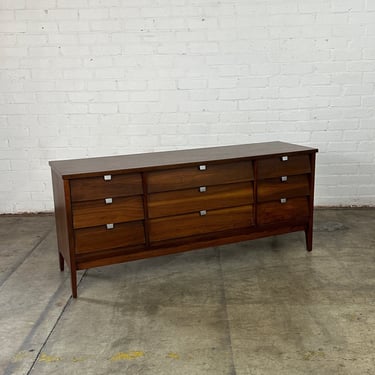 Louvered Low Boy Dresser Circa 1960s 