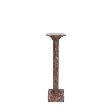 Rouge Marble Pedestal 