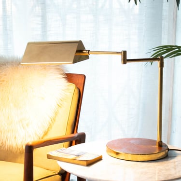 Gold Reading Table Lamp