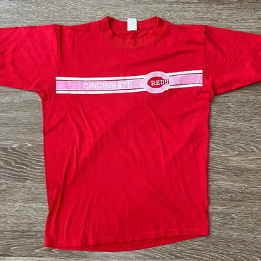 80’s Cincinnati Reds T Shirt Medium MLB Baseball 