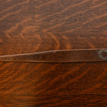 Heintz Arts & Crafts Sterling Silver on Bronze Letter Opener