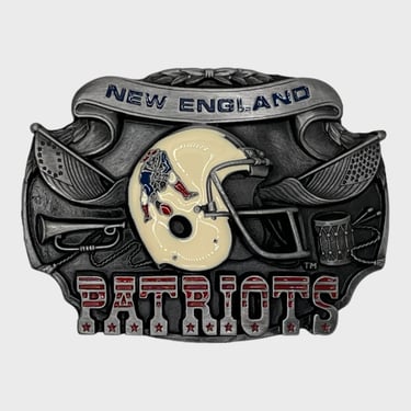 1987 New England Patriots Belt Buckle