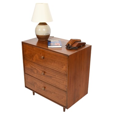 Drexel Declaration 3-Drawer Walnut Chest by Stewart + MacDougall