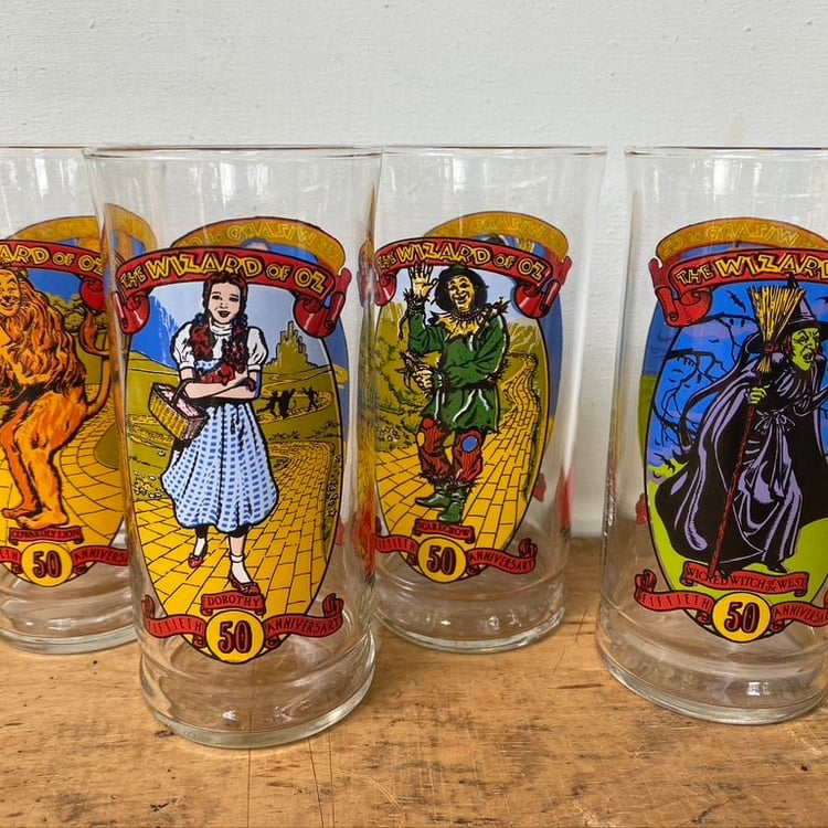1776-1976 bicentennial drinking glasses Vintage 1776 - 1976 Bicentenial Liberty Bell Rocks Glass  Happy Hour  Vintage Goods