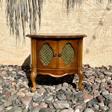 Antique French Provincial Drum Table