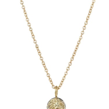 Kate Maller | Dusted Pebble Necklace 14k Gold Chain