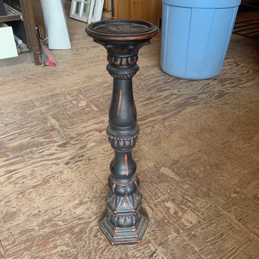 Decorative metal table leg, 24” tall