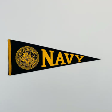 Vintage Navy Pennant 