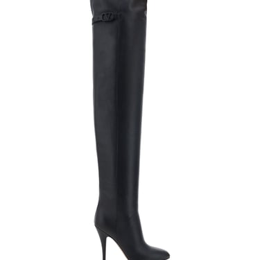 Valentino Garavani Women Valentino Garavani Vlogo Heeled Boots