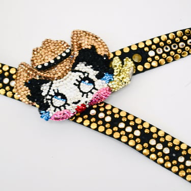 Kippys Gold and Silver Studded Belt VINTAGE 1980’s Kippys Size L Belts for Women for sale | eBay main image 4