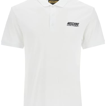 Moschino Polo Shirt With Embroidered Logo Men