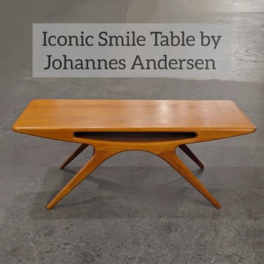 Smile Coffee Table by Johannes Andersen 