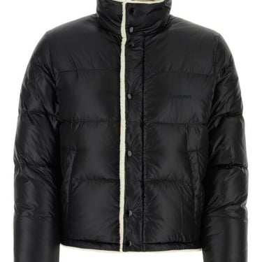 Saint Laurent Men Black Nylon Down Jacket