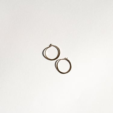 Small Hammered Hoops