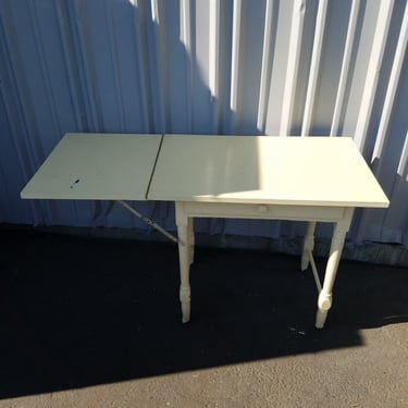 Kitchen Cart Table With Drop Leaf 46.25 x 27.5 x 18.5
