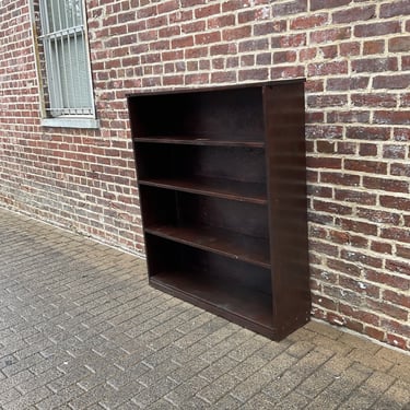 Vintage Stained Pine Bookcase