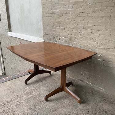 MCM Walnut Extension Table w/ 2 Leaves