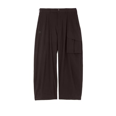 Brown Airflow Wide Cargo Pants