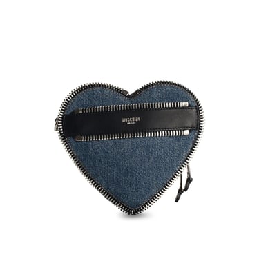 Moschino Blue Denim Crossbody Bag Women