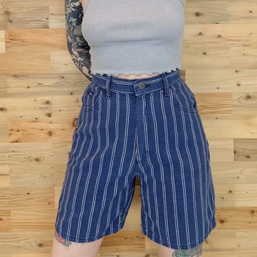 Lee Vintage Pinstriped Shorts / Size 29 