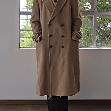 Sand Wool Trench Coat (L)