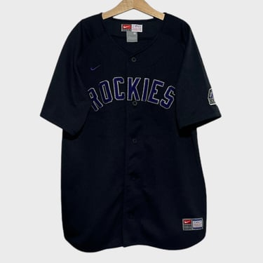 Vintage Colorado Rockies Jersey Youth M