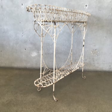 Antique French Iron Plant Stand