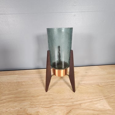 Mid Century Atomic Candle Holder 