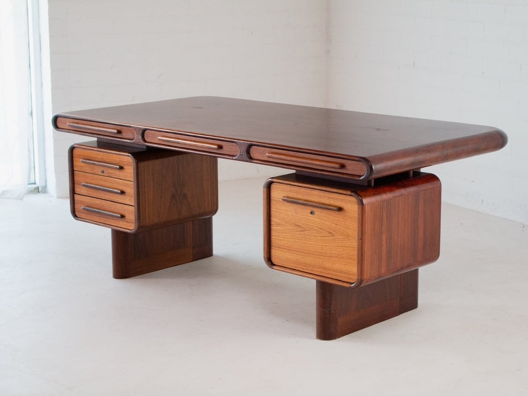 Rosewood Floating Desk | Sunbeam Vintage | Highland Park - Los Angeles, CA