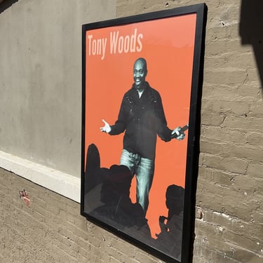 Tony Woods Poster, Scratches & Wear