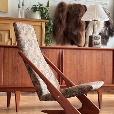 Danish Modern / Mid-Century Teak Rocking Chair By Mogens Kold