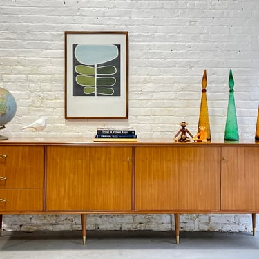 Extra Long CLASSIC Mid Century MODERN CREDENZA / media stand 