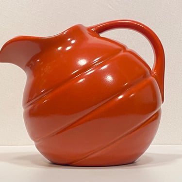 Pfaltzgraff #488-M Red-Orange Pitcher 