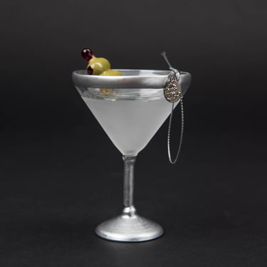 Martini Cocktail Holiday Ornament