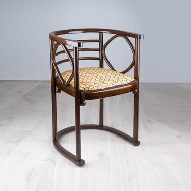 Thonet fledermaus/ Thonet bentwood chair/ Josef hoffmann chair/ thonet chair black/ bentwood lounge chair/ art nouveau furniture 