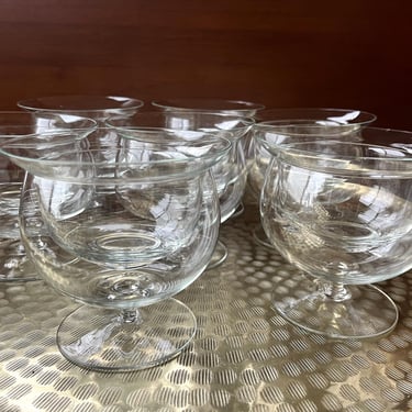 Shrimp Service Two Piece Cups Set of Seven 