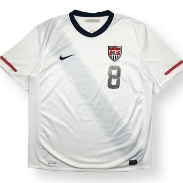 2010/2011 Nike USA Mens National Soccer  Team Clint Dempsey #8 Authentic Jersey Size Large/XL 