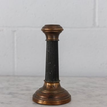 vintage french pillar candle stick