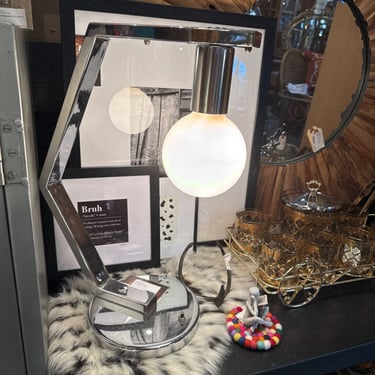 Mcm chrome lamp