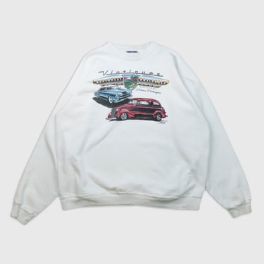 Vintage 2000 Vintiques Car Sweatshirt Sz XL