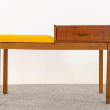 Teak & Oak Mid-Century Bench - (325-280.7) 