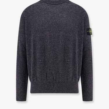 Stone Island Men Stone Island Grey Knitwear