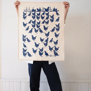 Erin Flett | Hen House Tea Towel