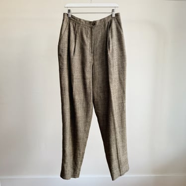 Birch Woven Silk Trouser