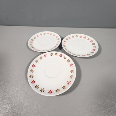 Mikasa Elite Pepper Saucer Plates Set of 3 