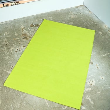 Olive Oil Cotton Rug