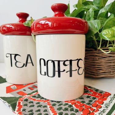 Coffee and Tea Canisters