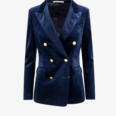 Tagliatore Woman Tagliatore Woman Blue Blazers E Vests