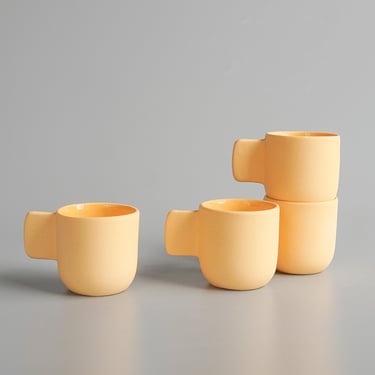 Peaches: Orange Espresso Cup